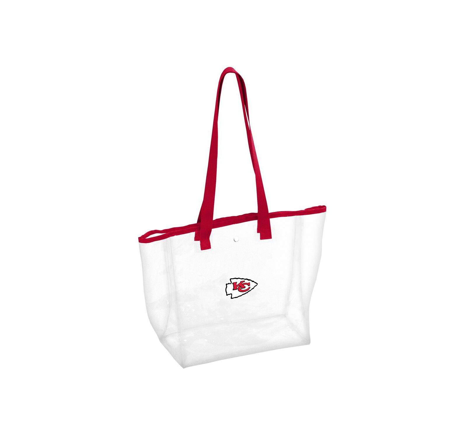 Прозрачная сумка-тоут Logo Brands Kansas City Chiefs