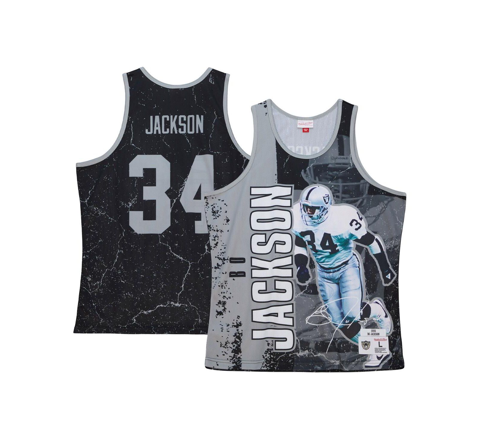 Mitchell & Ness Мужской топ Bo Jackson Las Vegas Raiders 1990