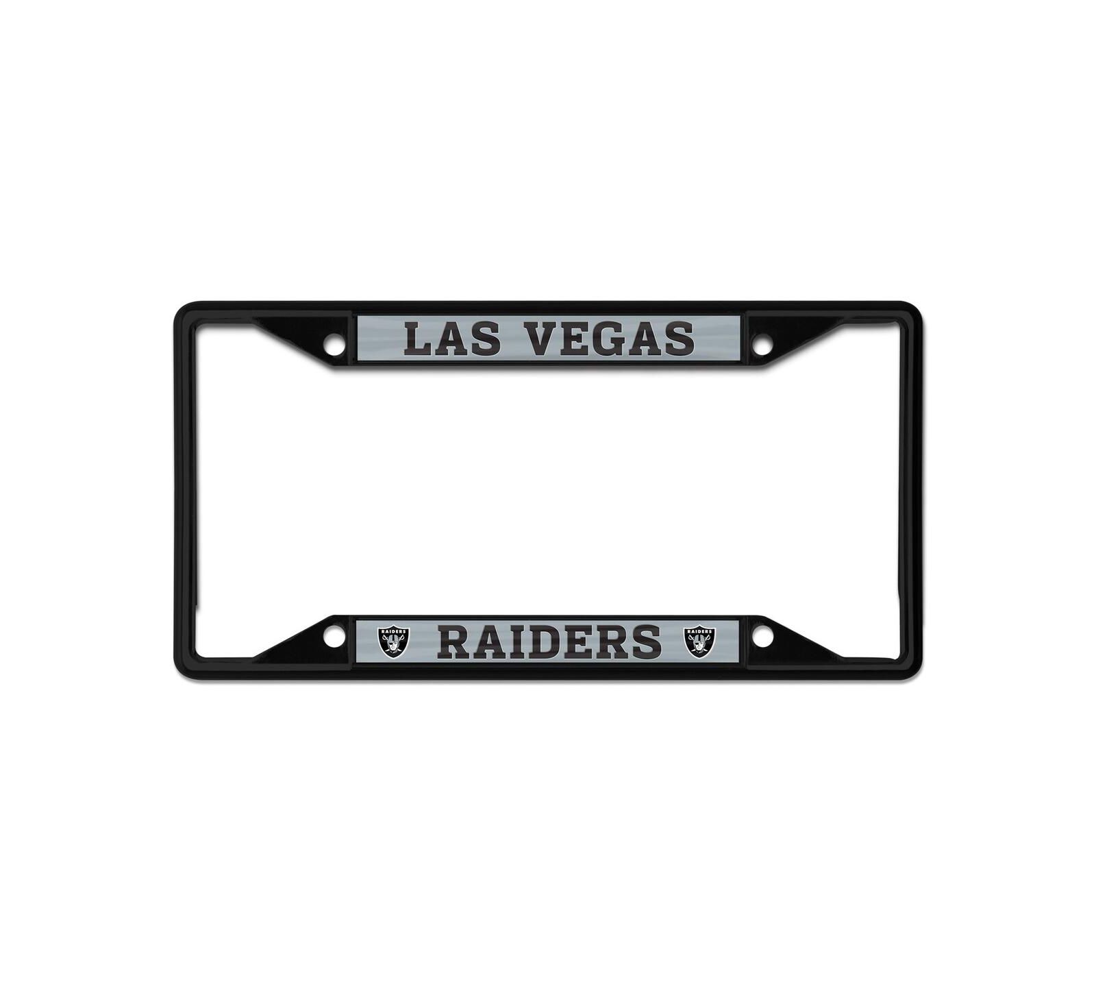 Wincraft Las Vegas Raiders Chrome Color License Plate Frame