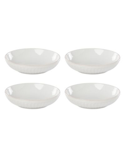 Набор тарелок Lenox French Perle Groove Pasta, 4 шт.
