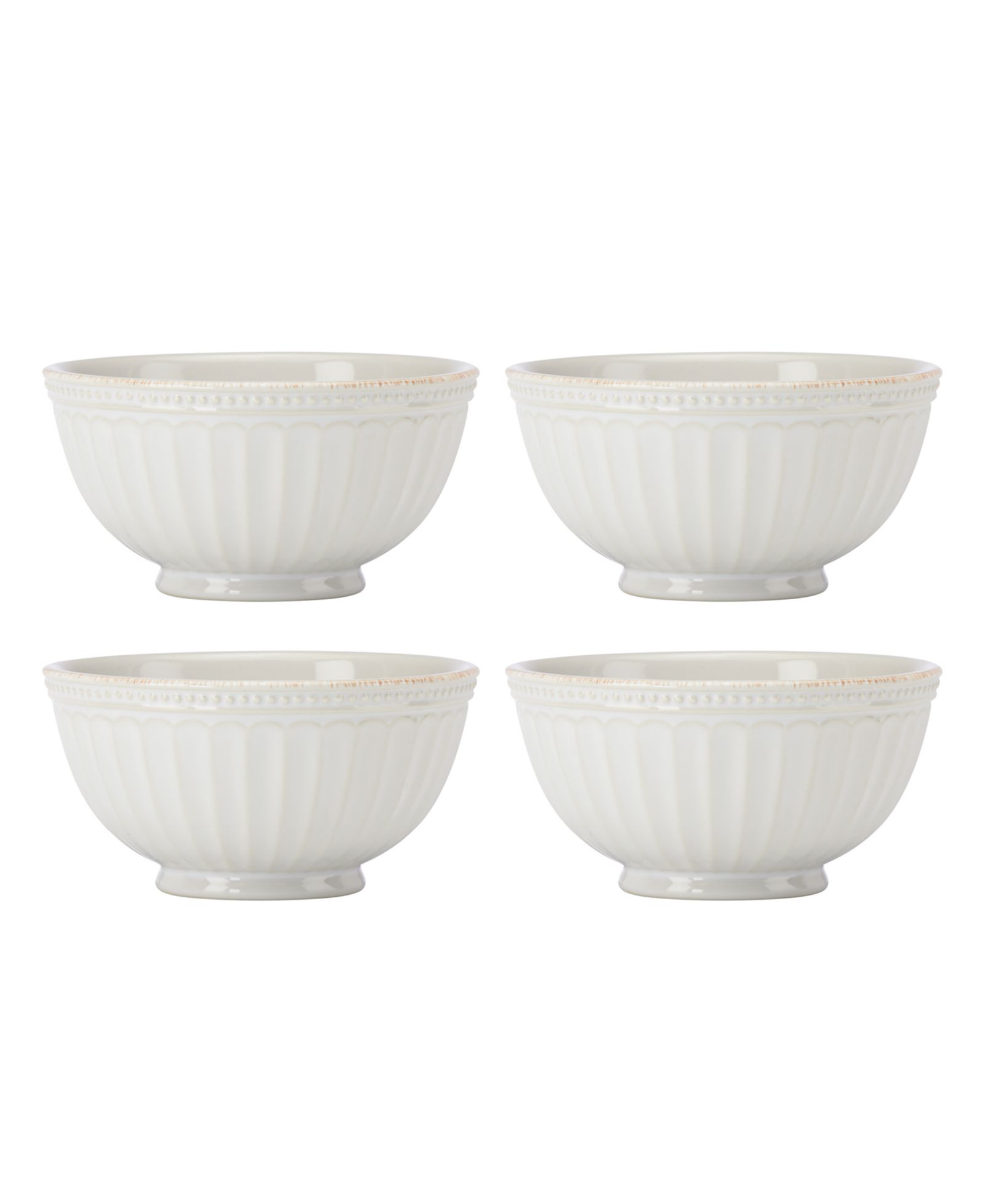 Набор универсальных мисок Lenox French Perle Groove, 4 шт.