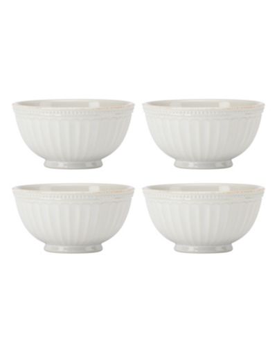 Lenox French Perle Groove All-Purpose Bowls, Set Of 4