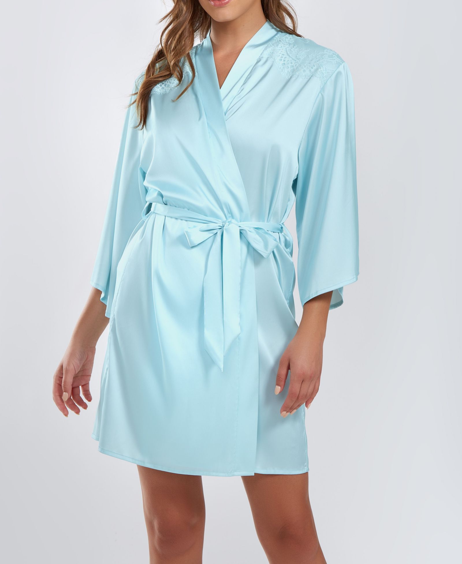 Халат iCollection Women's Olivia Satin