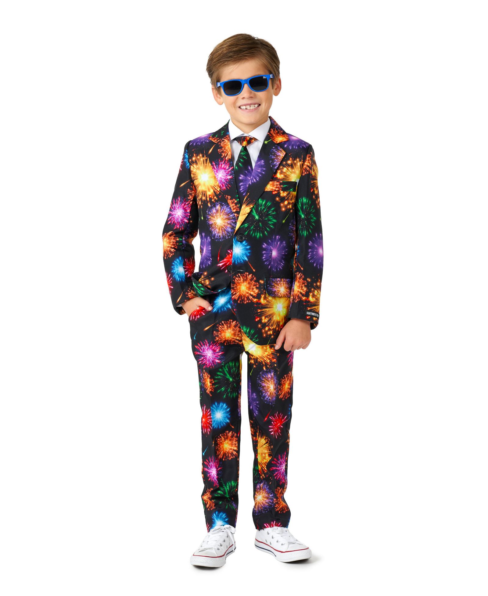 Suitmeister Костюм для мальчиков Fireworks с пуговицами