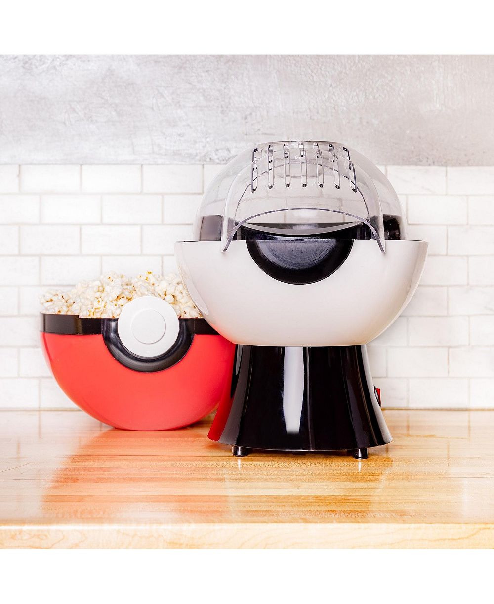 Uncanny Brands Pokemon Pokeball Popcorn Maker - Pokemon Kitchen Appliance