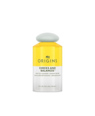 Origins Checks & Balances Молочная очищающая сыворотка + средство для снятия макияжа, 5 oz.