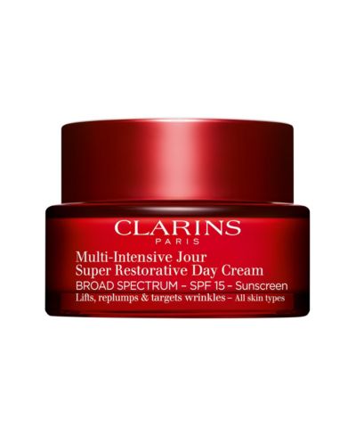Clarins Super Restorative дневный увлажняющий крем с SPF 15