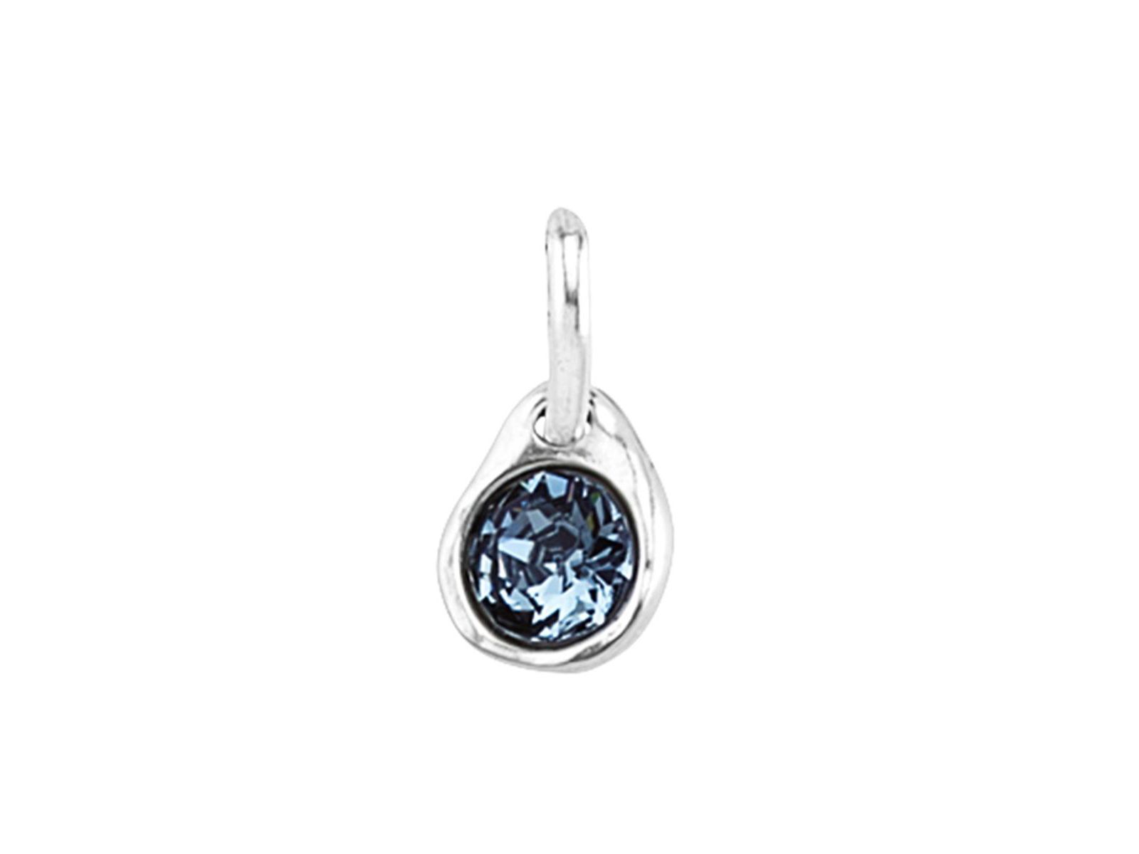 Шармы UNOde50 Saphire Crystal с металлическим сплавом