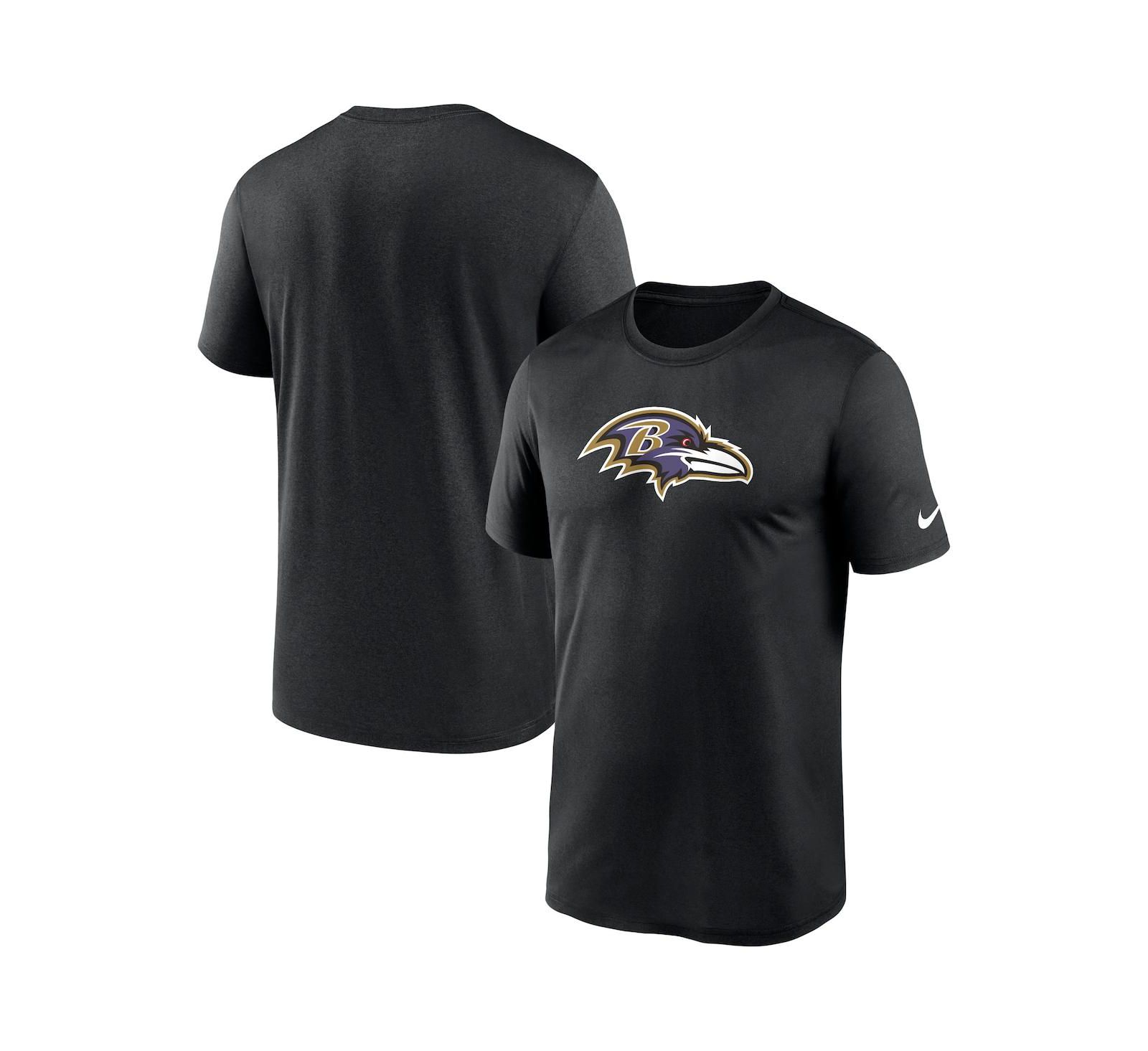Men's Nike Black Baltimore Ravens Legend Logo Performance T-shirt