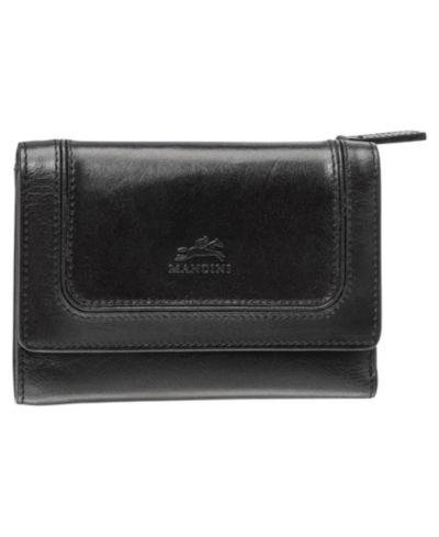 Mancini South Beach RFID Secure Mini Clutch Wallet
