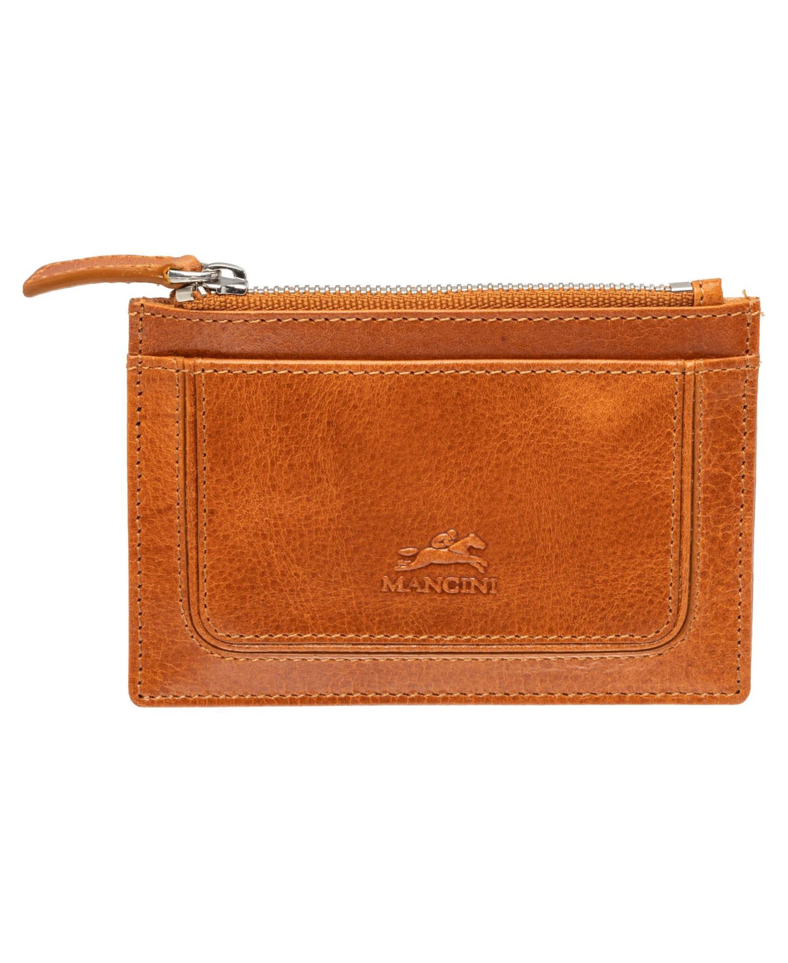 Mancini South Beach RFID Secure Card Case and Coin Pocket