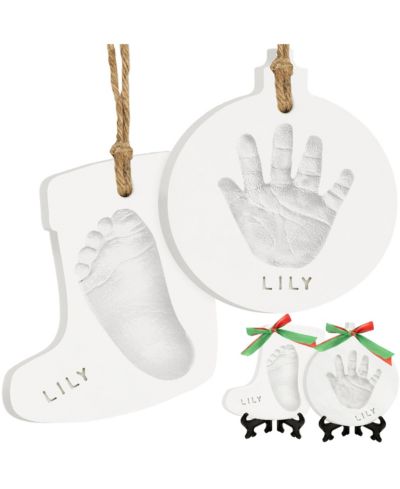 KeaBabies Trove Baby Hand and Footprint Kit, Dog Paw Print Kit, Handprint Ornament Kit for Babies, Boys, Girls, Newborns