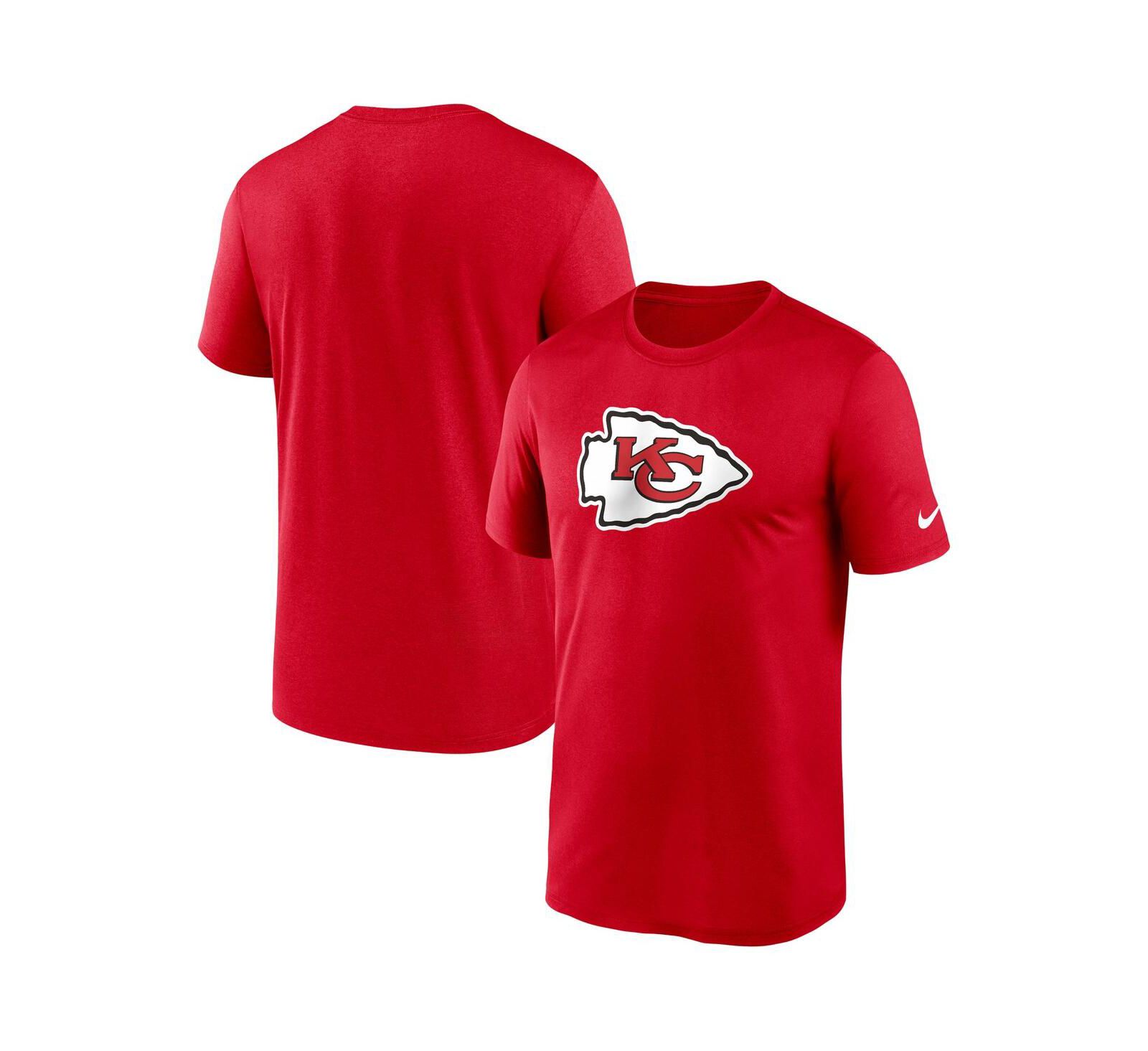 Nike Мужская спортивная футболка с логотипом Kansas City Chiefs