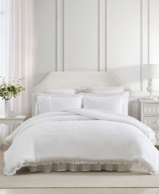 Комплект из 3 предметов Laura Ashley Eyelet Ruffle Microfiber, King