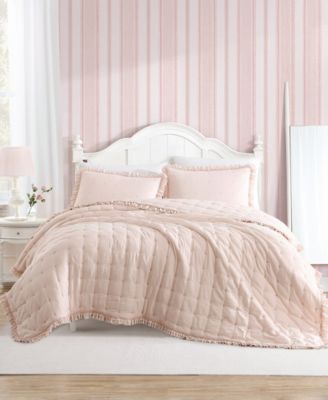 Комплект из 3 стеганых покрывал Laura Ashley Hailee Microfiber, Full/Queen