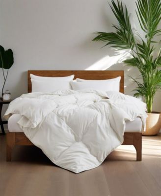 UNIKOME Ultra Lightweight Goose Down Feather Comforter, Full/Queen