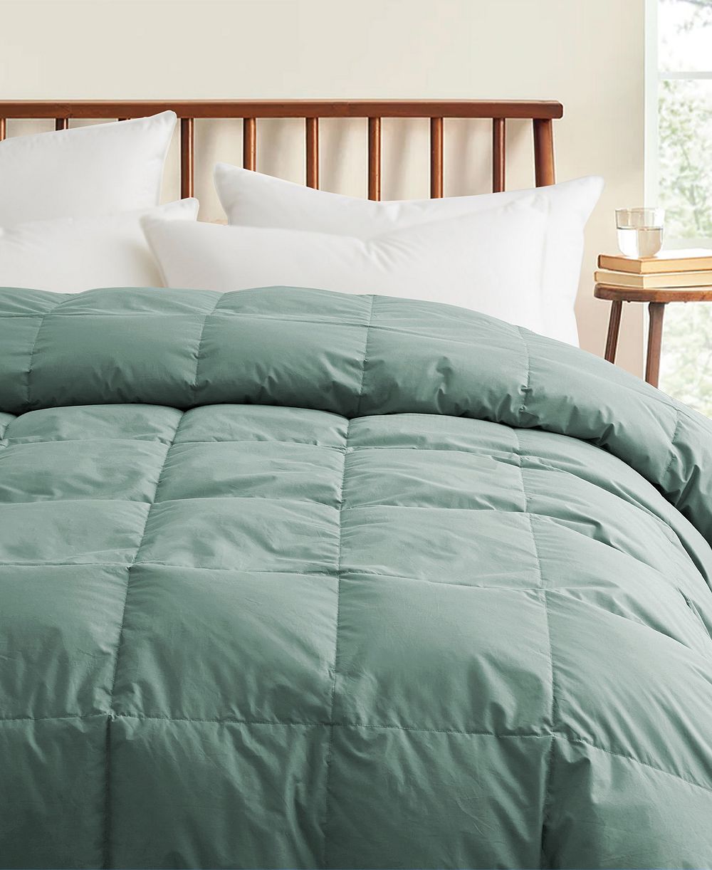 Одеяло UNIKOME All Season 300 Thread Count Cotton Goose Down Fiber, Twin