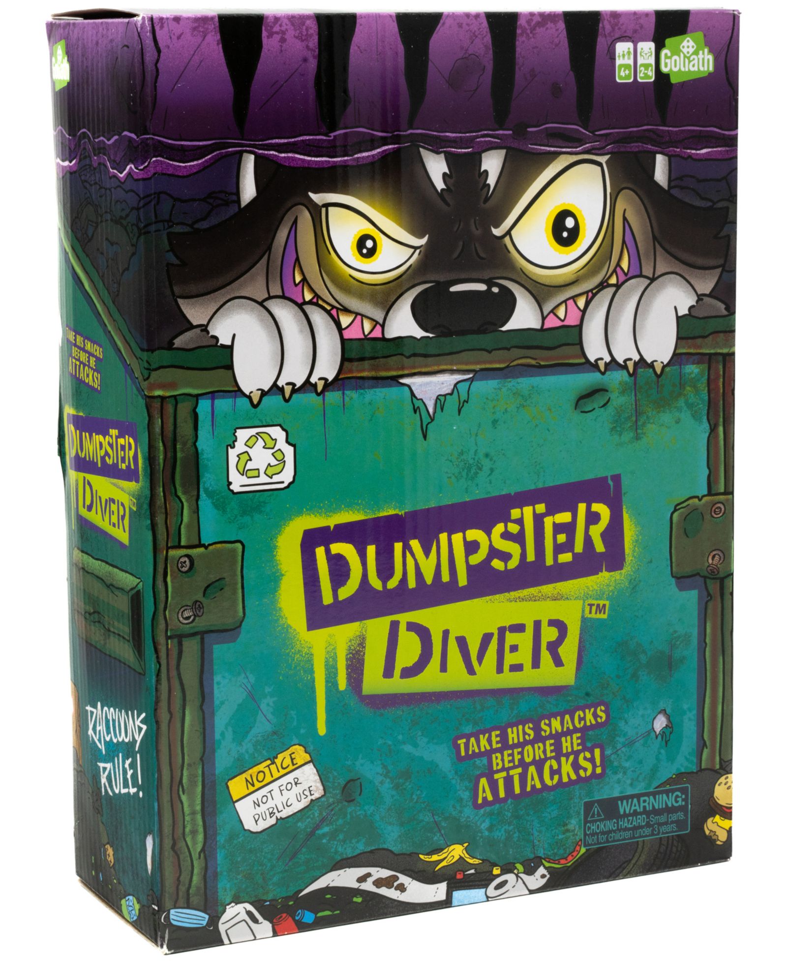 Goliath Dumpster Diver развивающая игра для дошкольников