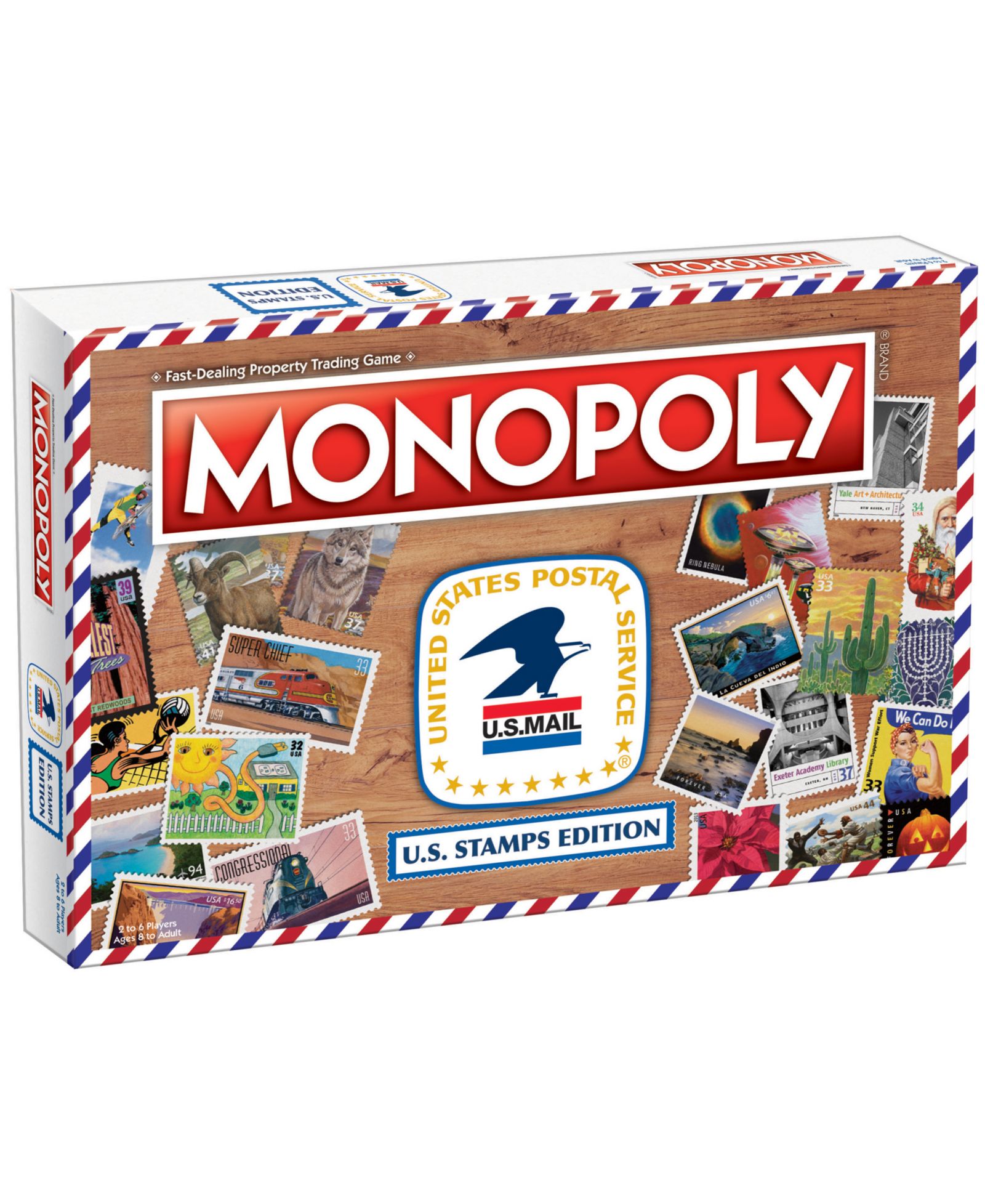 Настольная игра Monopoly Usaopoly, издание U.S. Stamps