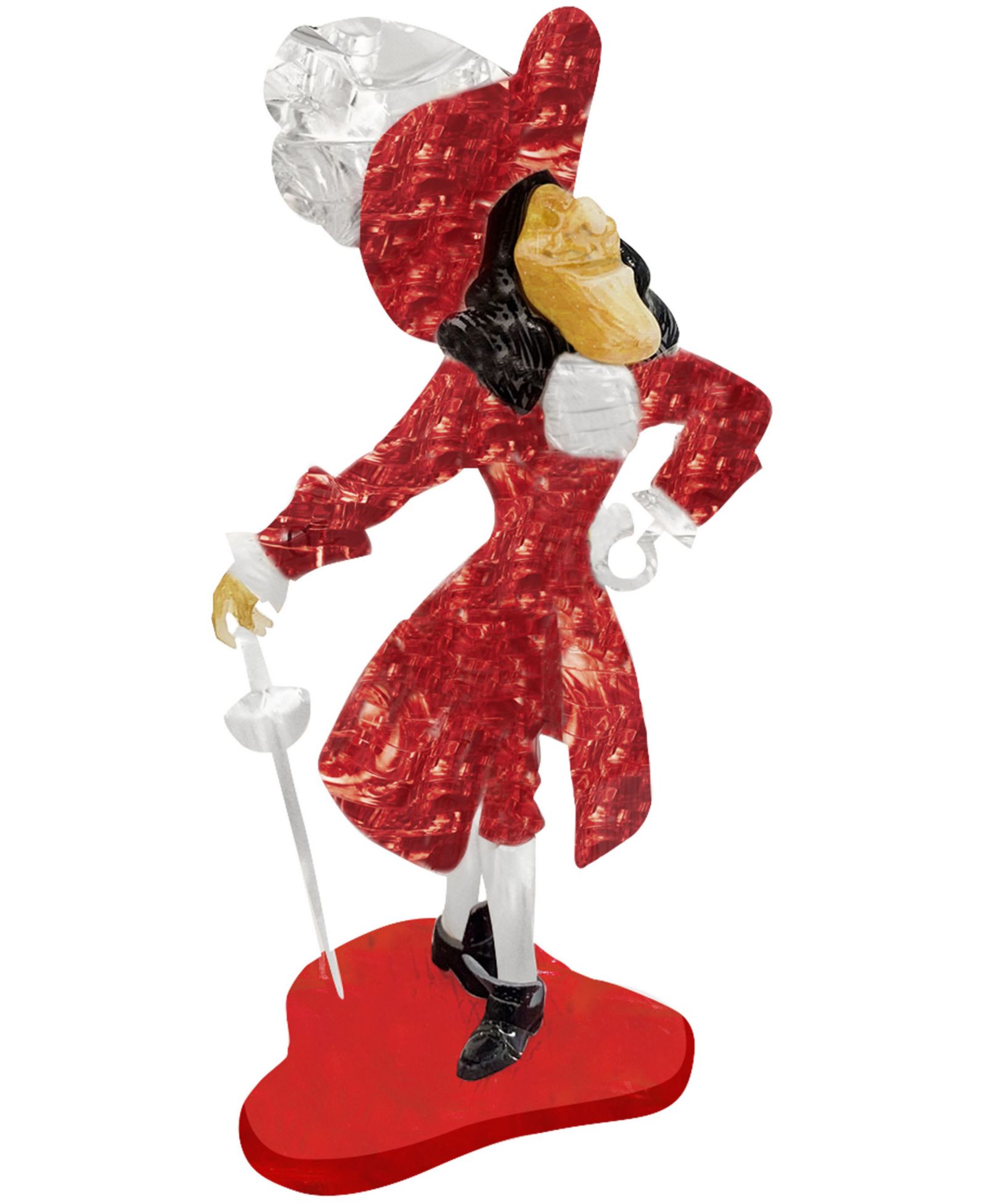 3D кристальный пазл University Games Disney Captain Hook, 39 Pieces