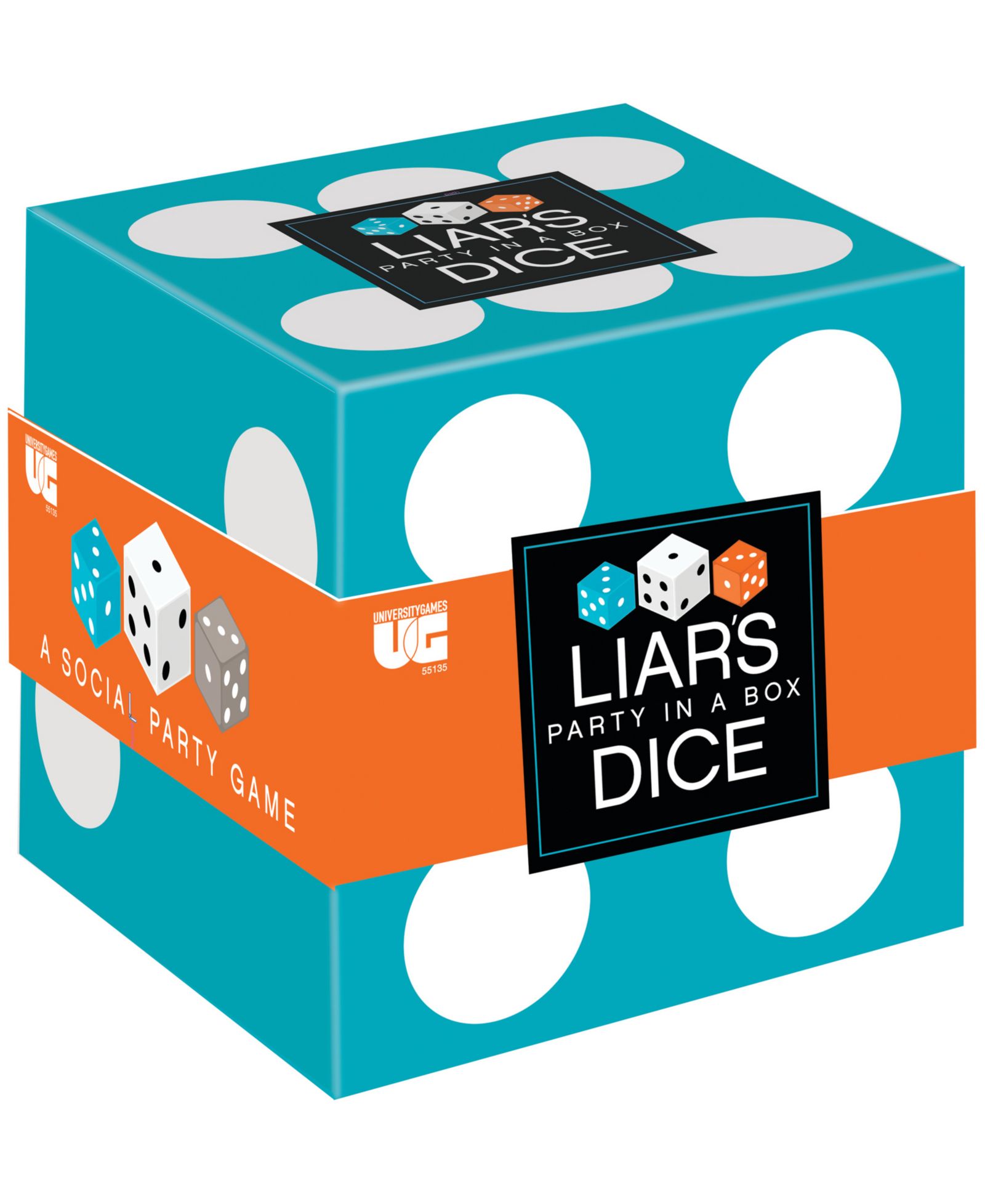 Настольная игра University Games Liar's Dice Party in A Box
