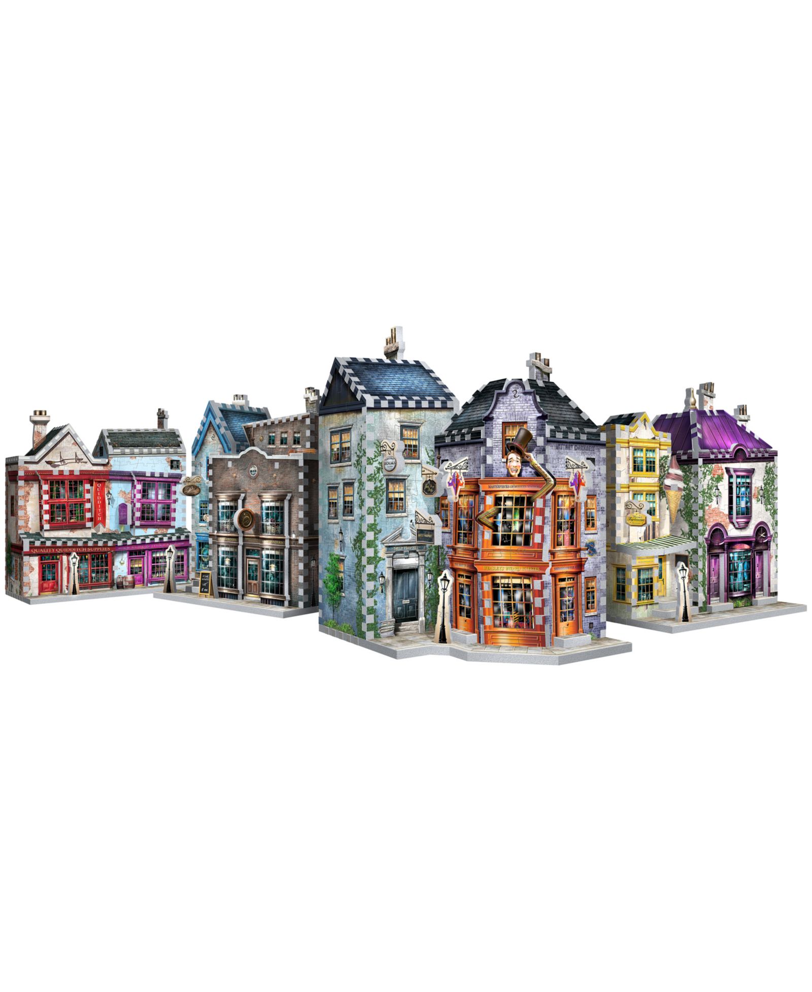 3D-пазл University Games Harry Potter Diagon Alley, 1175 деталей, возраст 12+