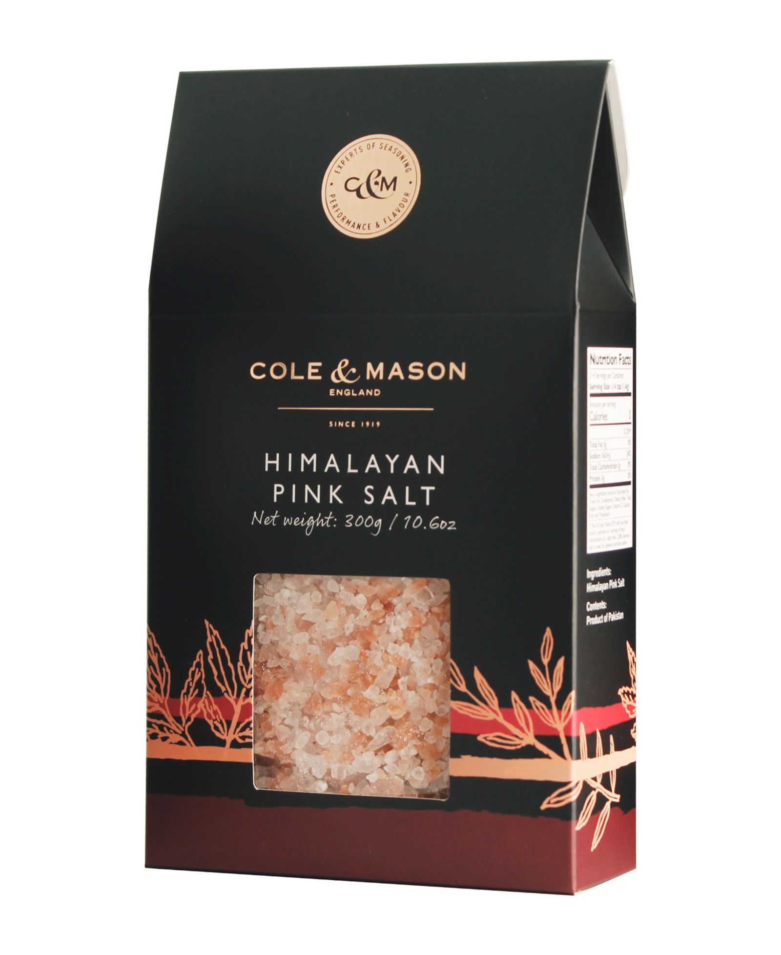 Розовая гималайская соль Cole & Mason Refill