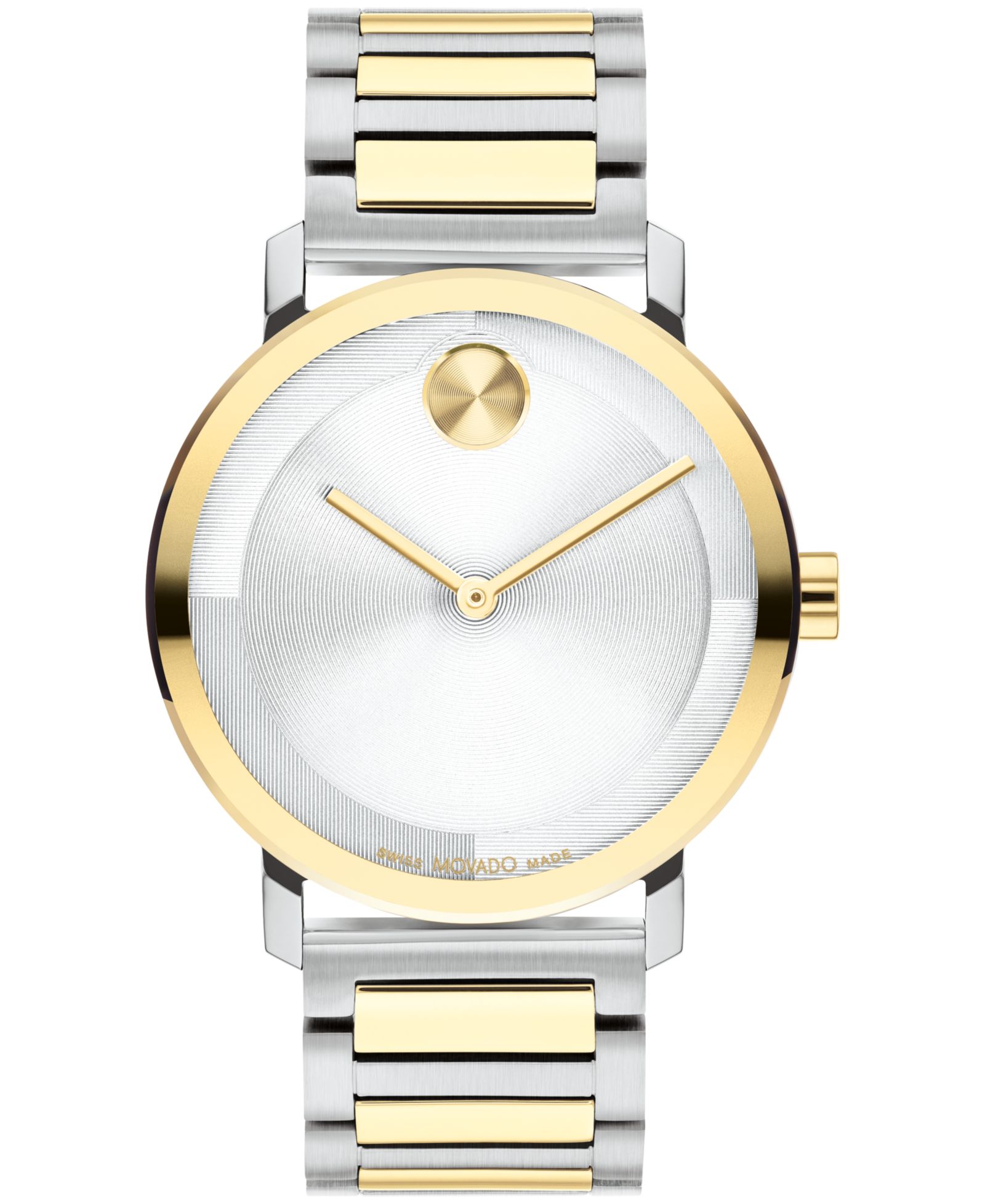Мужские часы Movado Bold Evolution 2.0 Swiss Quartz Two-Tone Stainless Steel, 40mm