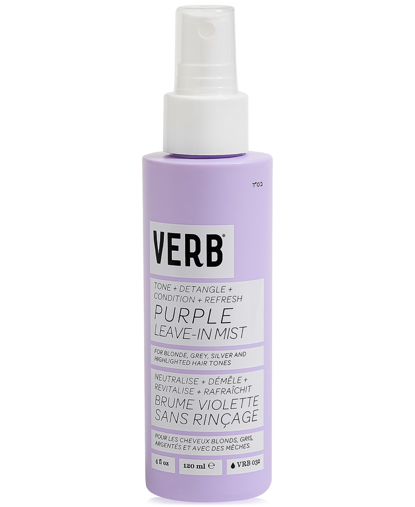 Verb Purple Leave-In Mist, 4 oz.