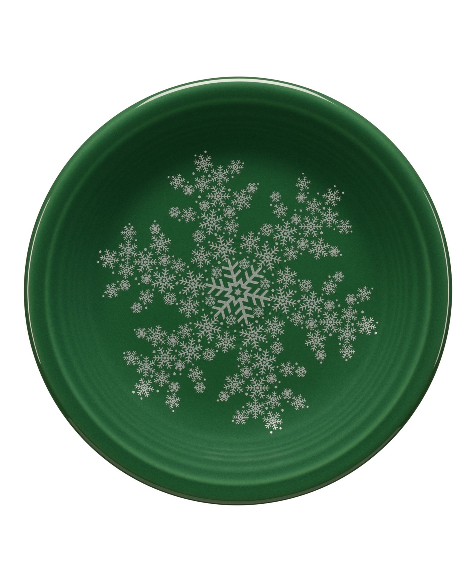 Fiesta салатная тарелка Jade Snowflake