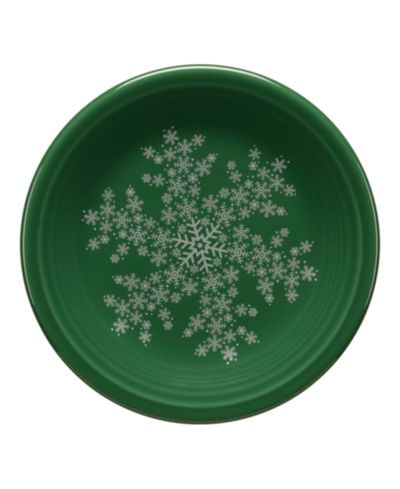 Fiesta салатная тарелка Jade Snowflake