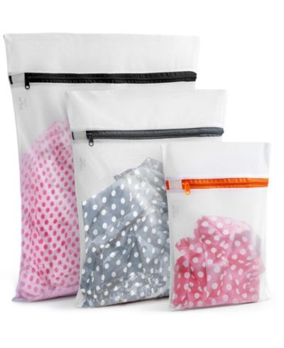 Мешки для стирки Zulay Kitchen 3 Pack Reusable Mesh Laundry Bags
