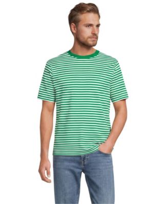 Vibrant clover/white stripe