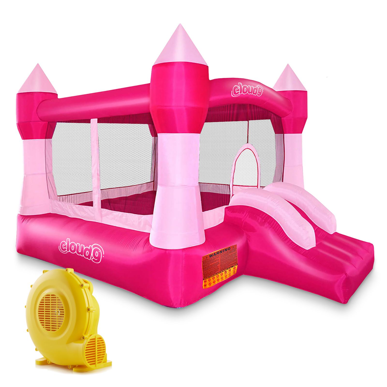 Надувной батут Cloud 9 Princess Bounce House с насосом