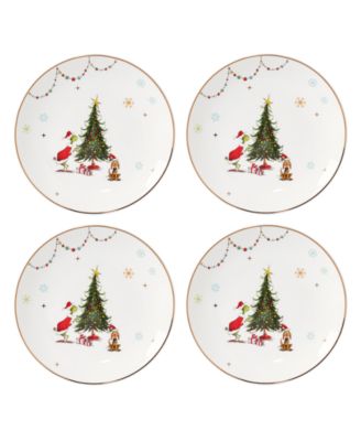 Lenox Merry Grinchmas Dinner Plates, Set of 4