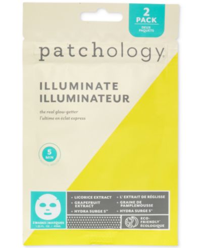 Тканевая маска для лица Patchology Illuminate, 2 шт.