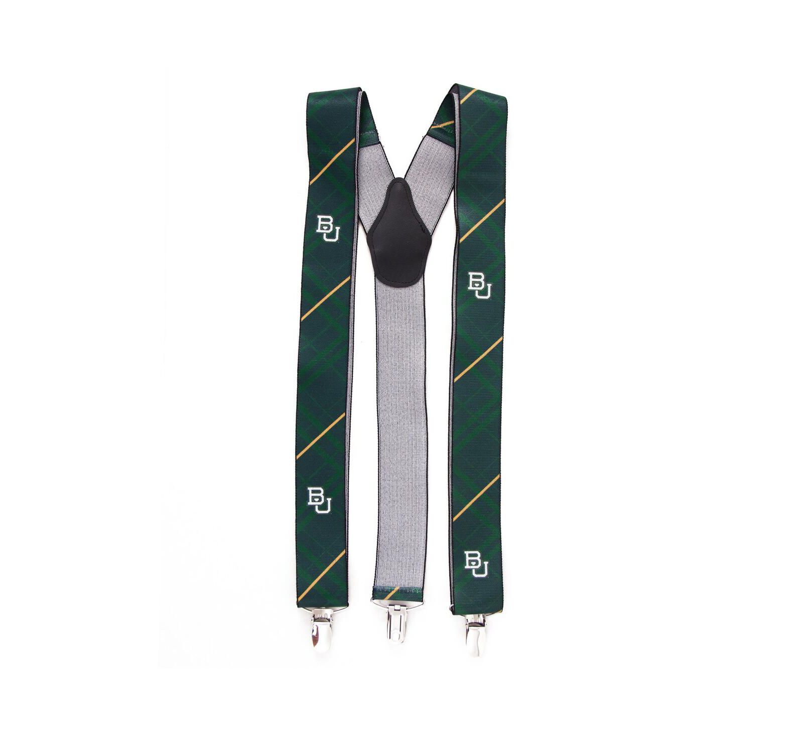 Men's Green Baylor Bears Suspenders