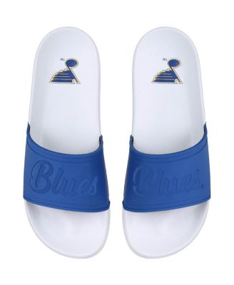 Women's FOCO Шлепанцы St. Louis Blues Script Wordmark