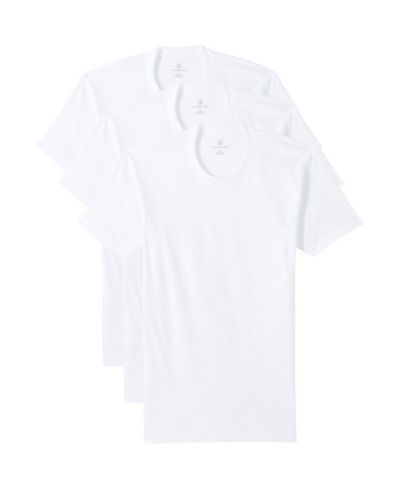 Lands' End Men's Crewneck Undershirt 3 Pack