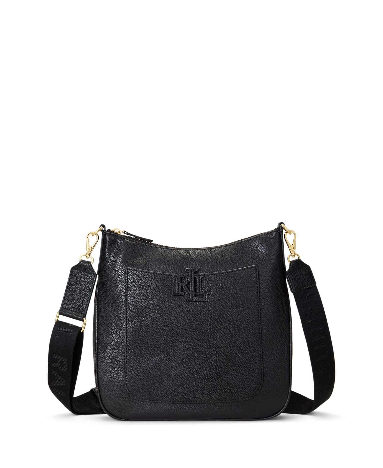 Lauren Ralph Lauren Cameryn Pebbled Leather Small Crossbody Bag