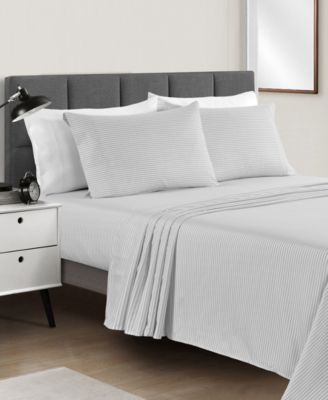 Fairfield Square Collection Microfiber Easy Care Printed 4-Pc. Sheet Set, Full