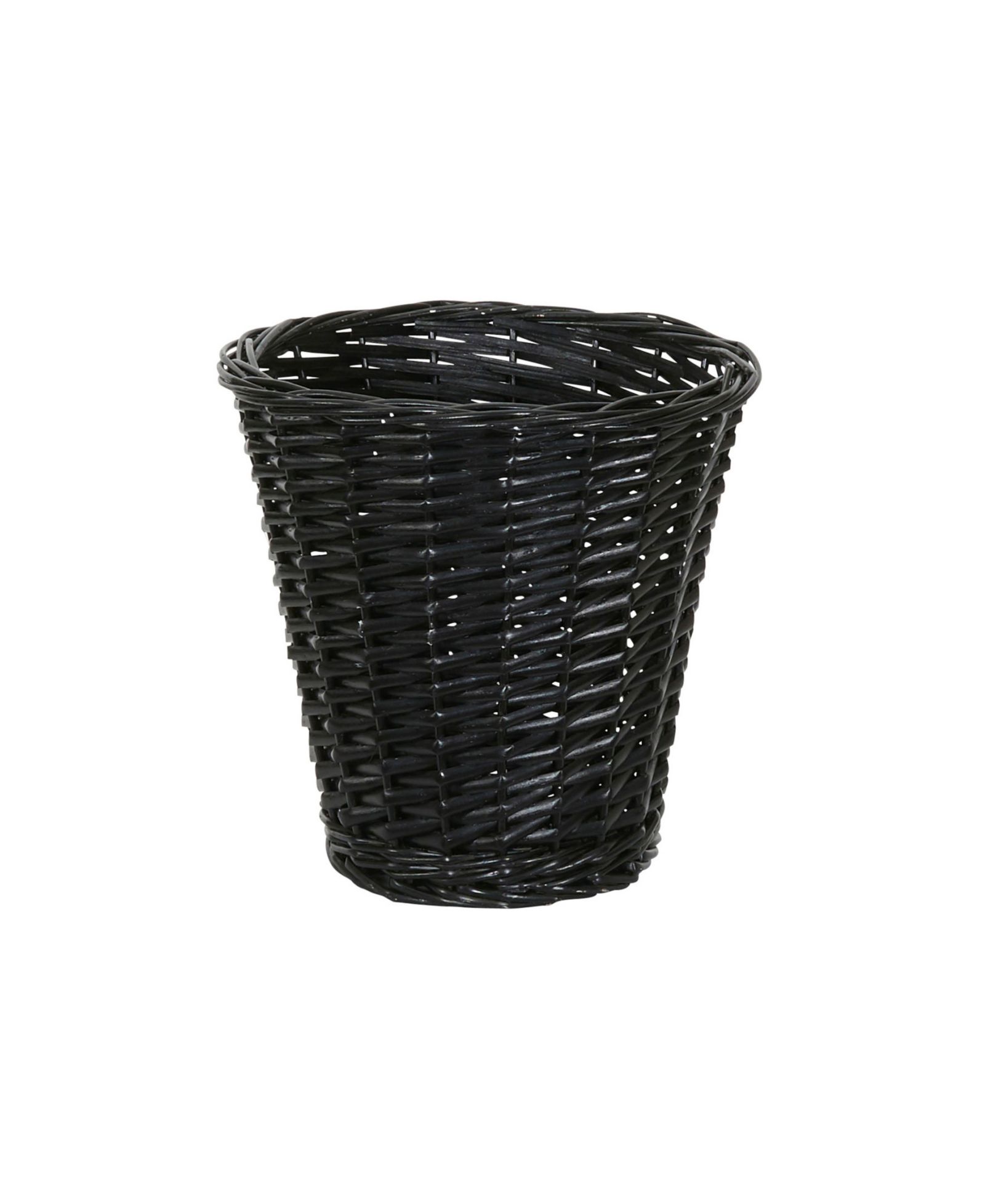 Корзина для мусора из плетеной лозы с пластиковым вкладышем, Household Essentials