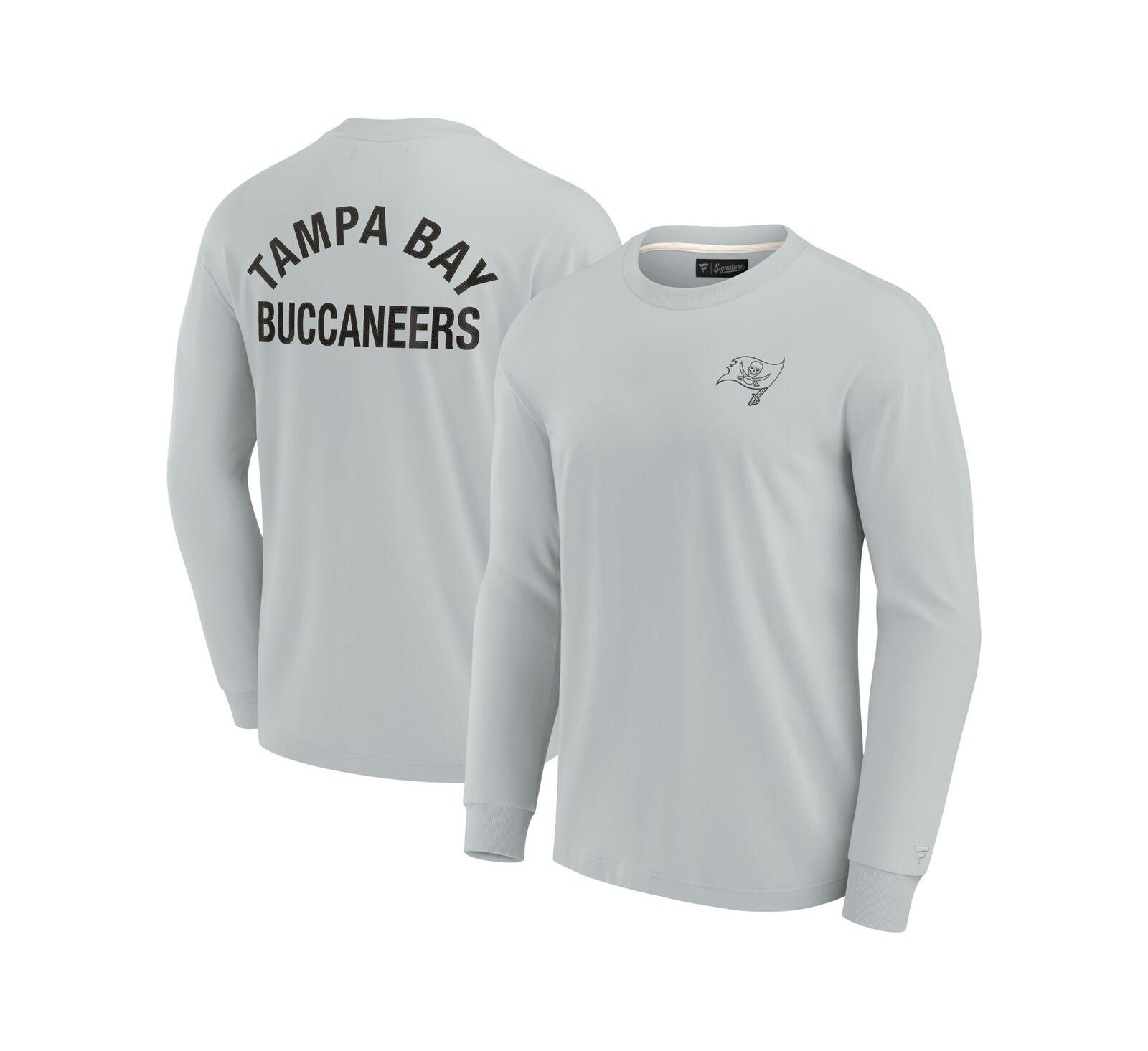 Fanatics Signature Мужская и Женская футболка Tampa Bay Buccaneers Super Soft Long Sleeve
