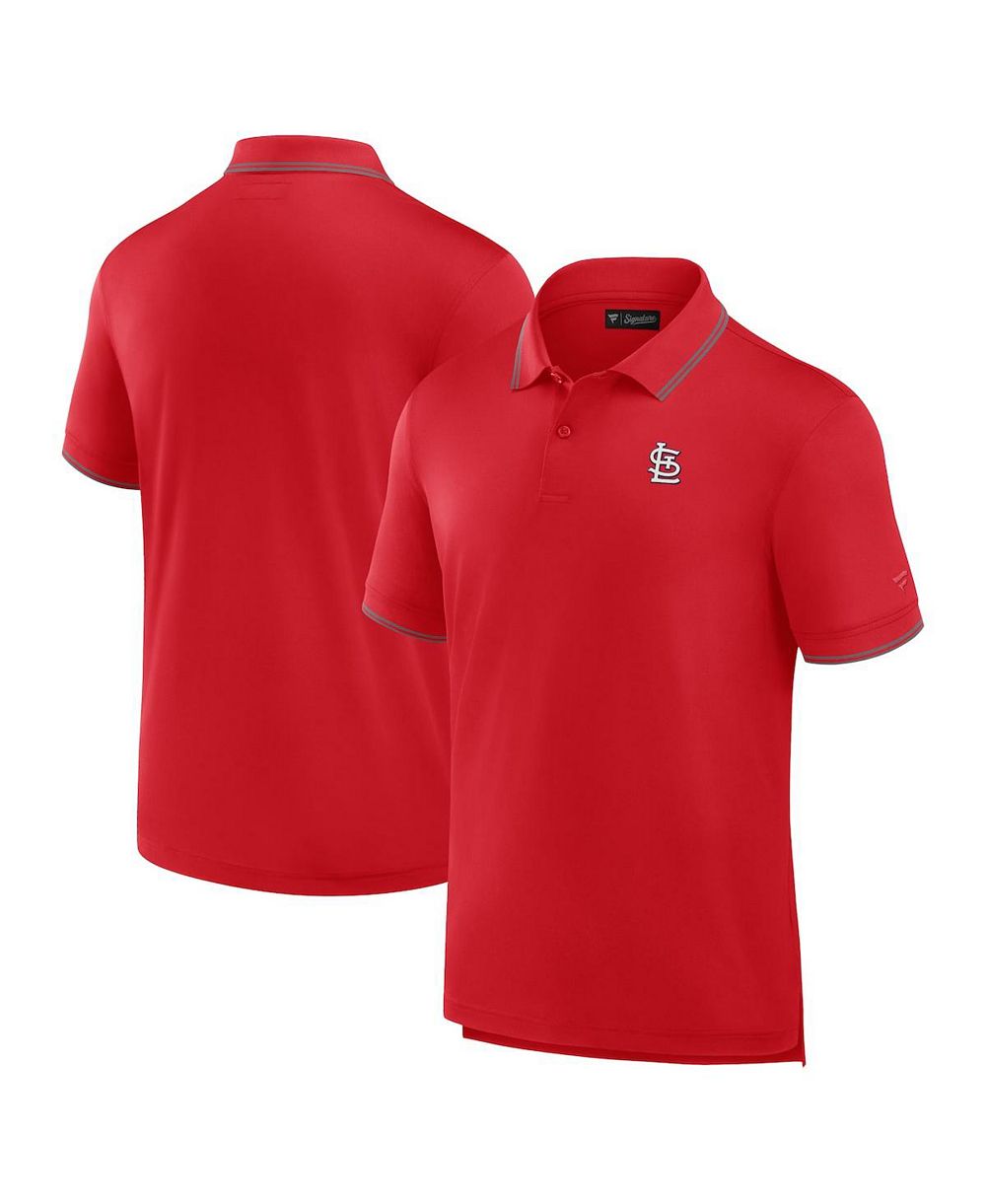 Мужская рубашка поло St. Louis Cardinals Pique, красная