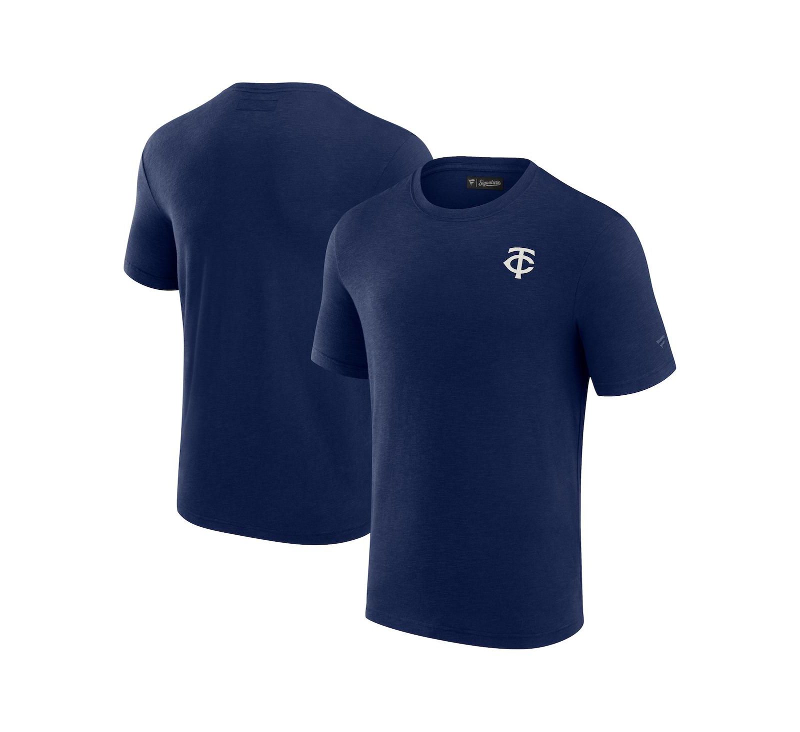 Мужская футболка Fanatics Signature Navy Minnesota Twins Modal Short Sleeve