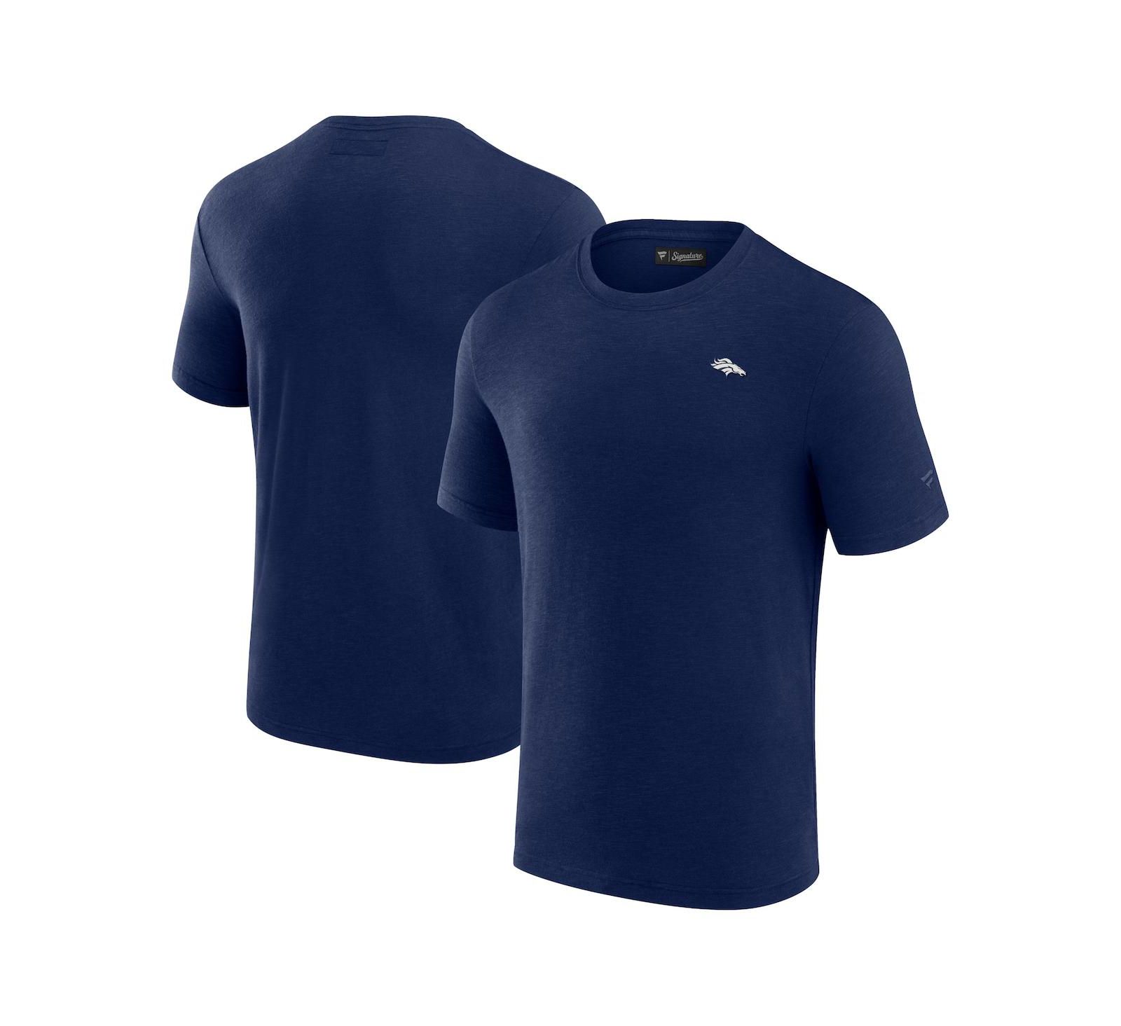 Fanatics Signature Мужская футболка Denver Broncos, модал, темно-синяя