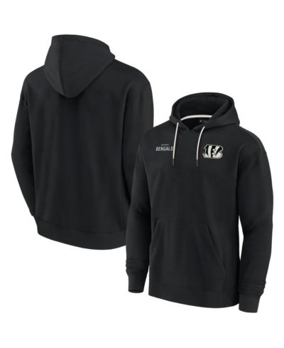 Fanatics Signature Мужской и Женский мягкий флисовый худи Cincinnati Bengals черный