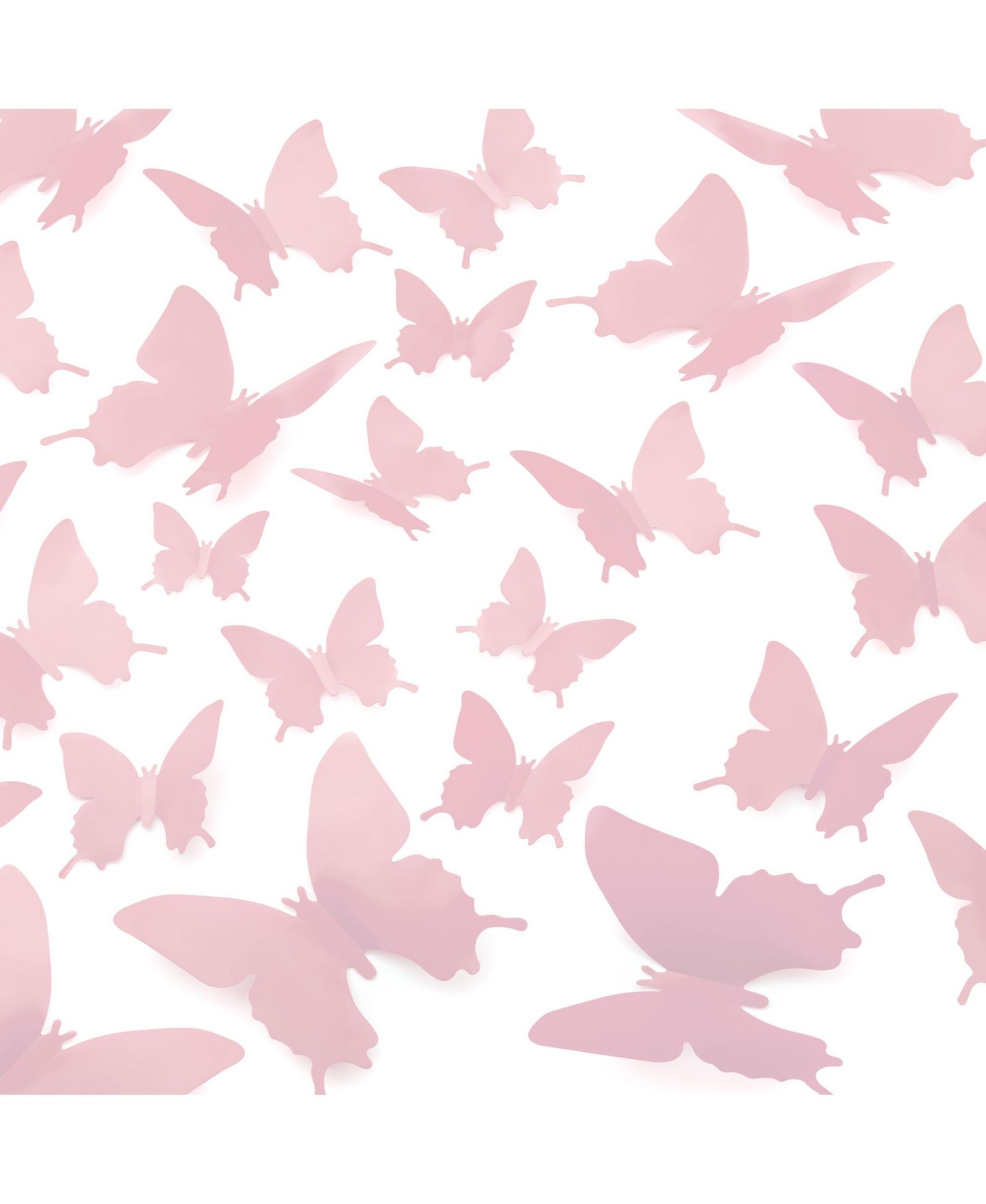 Zulay Kitchen Removable DIY 3D Butterfly Wall Decorations (24pcs with 3 Different Sizes)