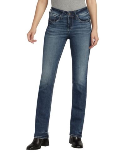 Женские джинсы Silver Jeans Co. Suki Mid Rise Slim Bootcut