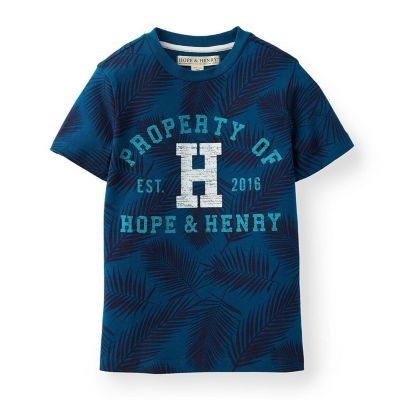 Hope & Henry Hope and Henry Boys' Short Sleeve Graphic Tee - Kid